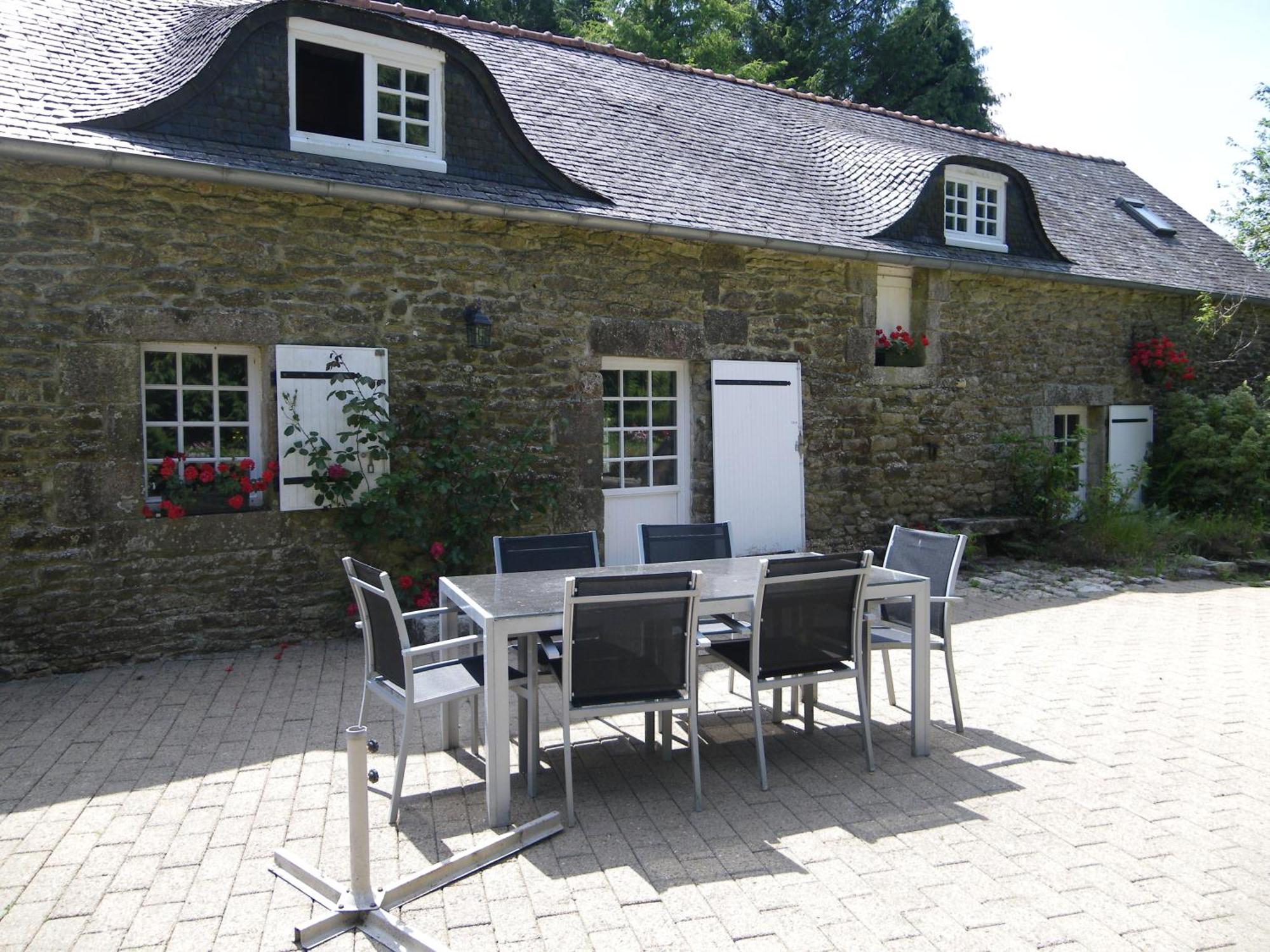 Moulin De Kerstrat Villa Brennilis Eksteriør bilde
